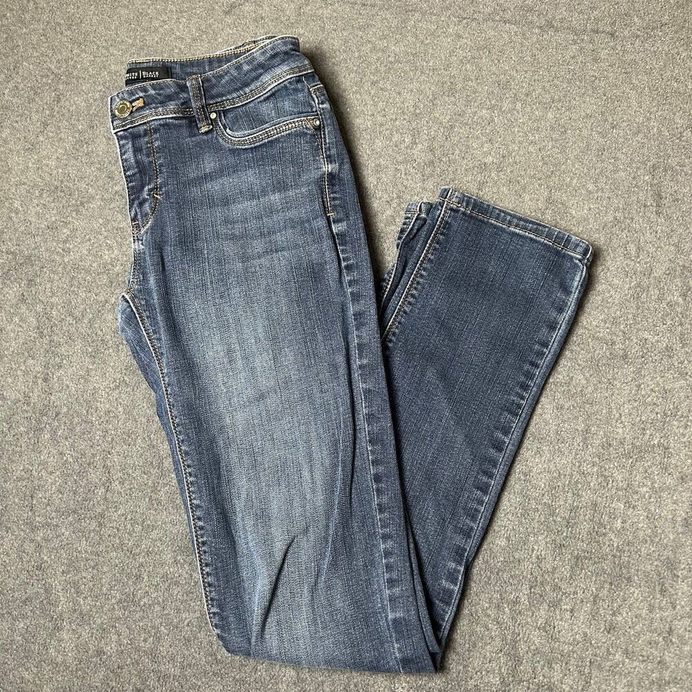 White House Black Market Jeans Medium Wash Womens Size 0S Slim Leg